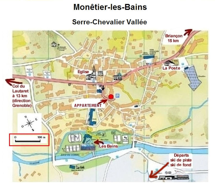 Situation de l'Appartement